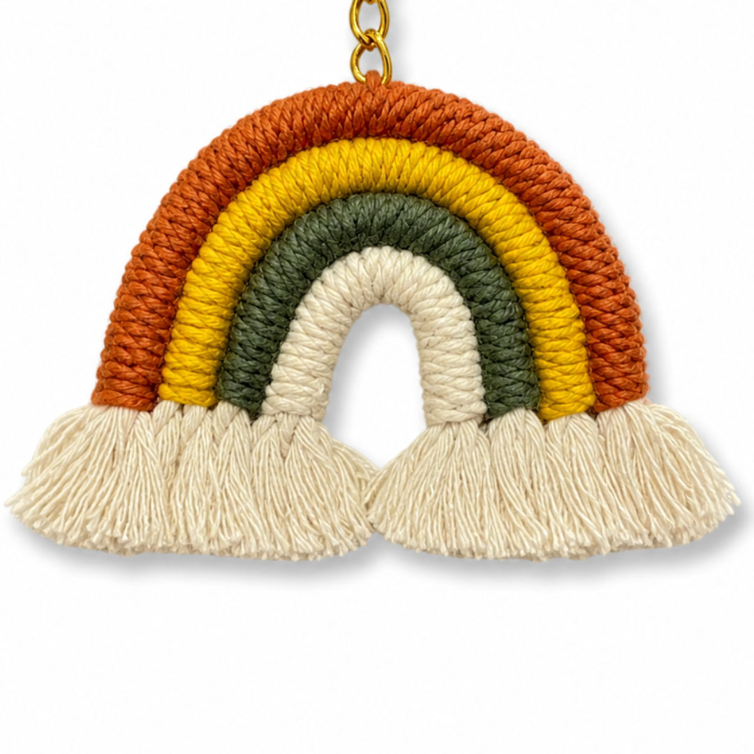Handcrafted Rainbow Keychain Collection Carry Your Keys in Style